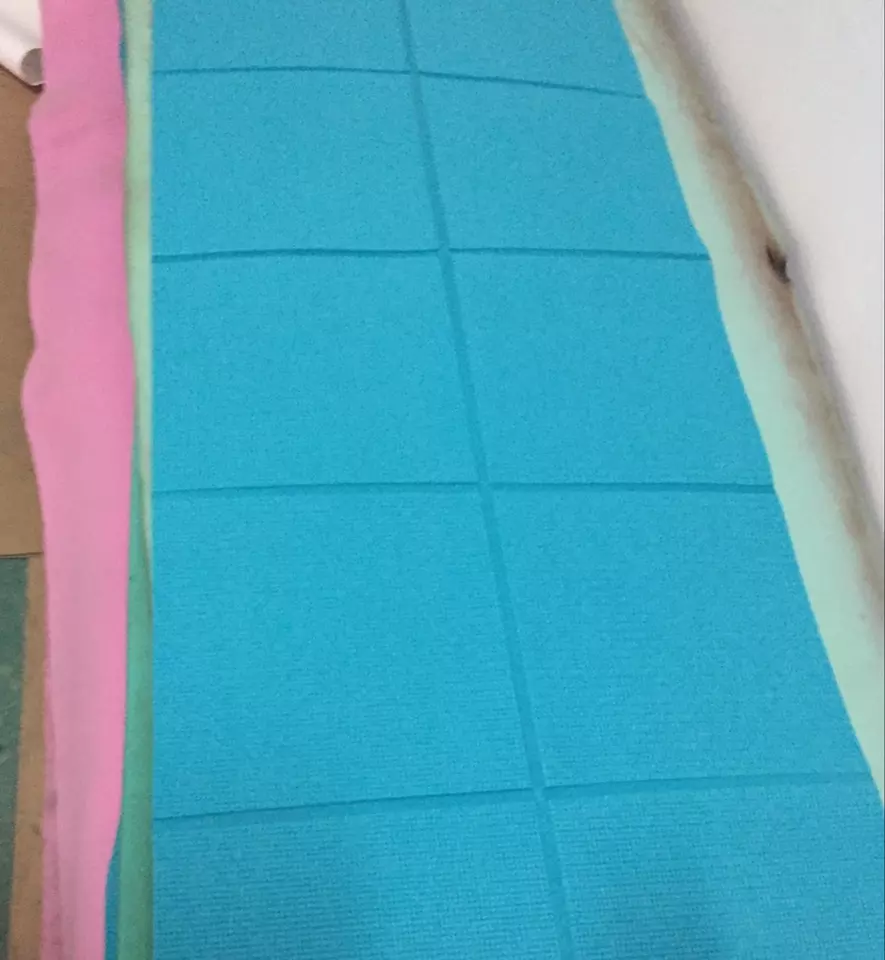 pvc folding mat