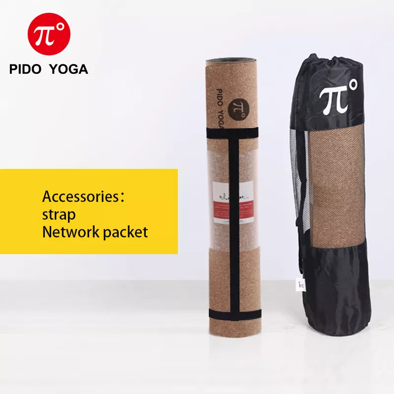 TPE cork yoga mat