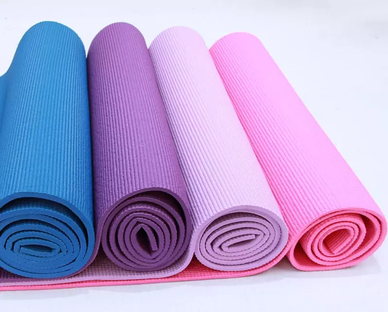 PVC single color yoga mat