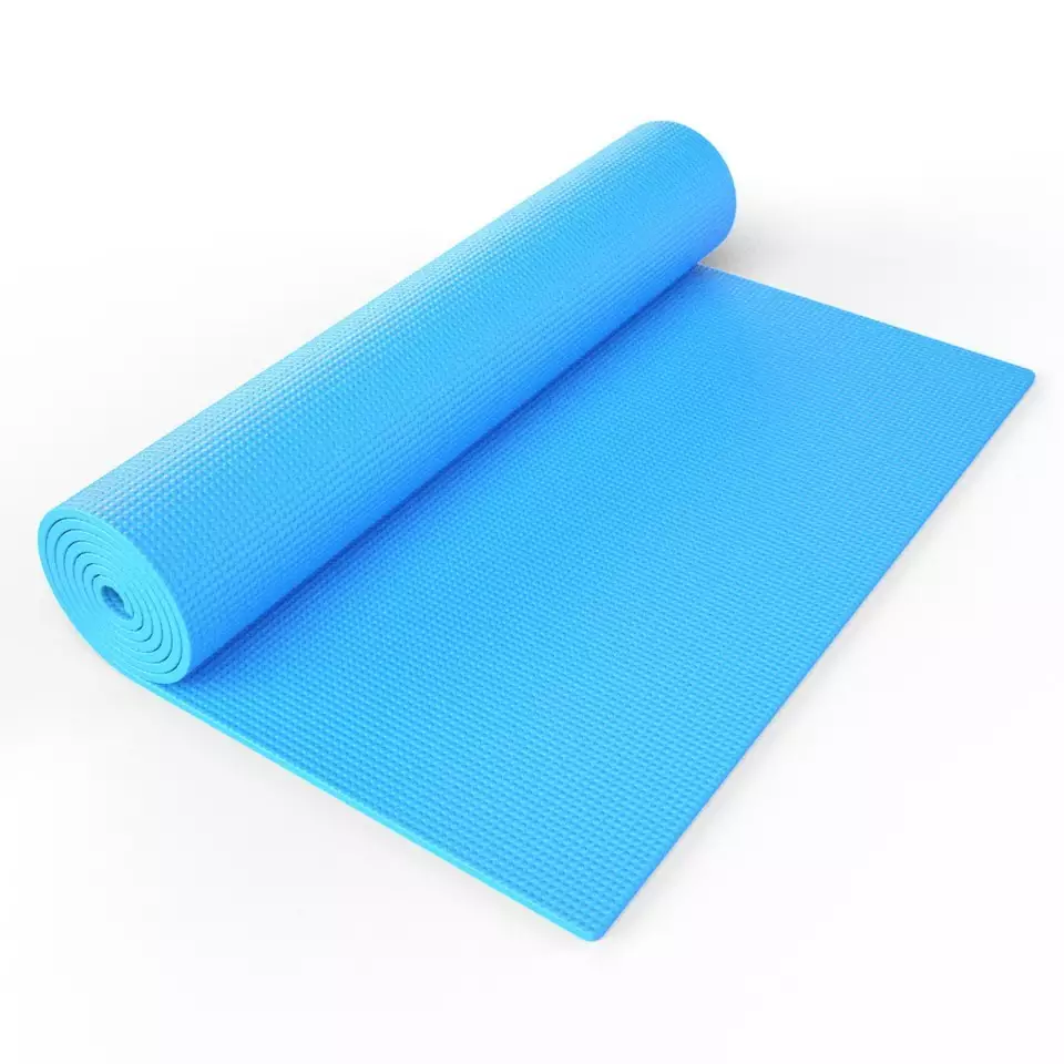 PVC single color yoga mat