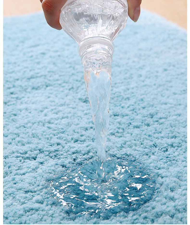 Paidu Manufacturer Absorbent Bath Mat Soft Bathroom Mats Polyester Non-Slip