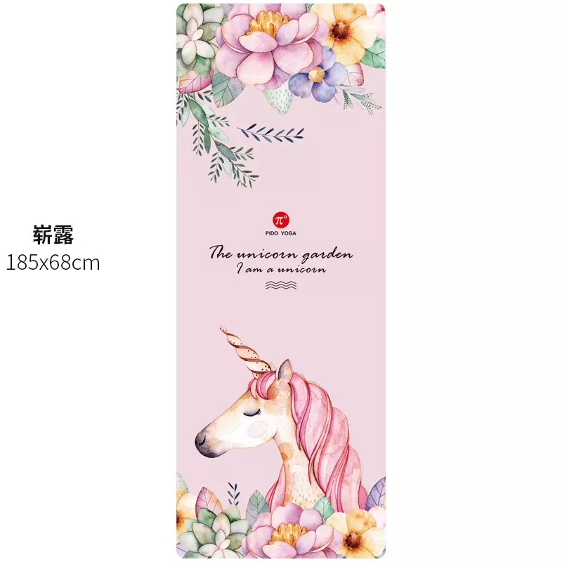 Paidu Manufacturer 4MM thickness eco friendly Printed Yoga Mats
