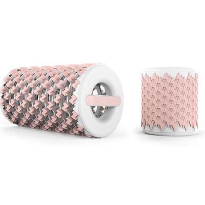PAIDU Manufacturer Wholesale Retractable Extension-type Exercise Massage Roller Stick Grid Mini Collapsible Yoga Foam Roller for massage Muscle DDP