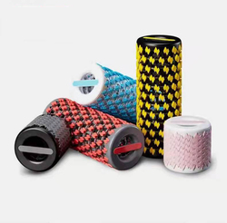 PAIDU Manufacturer Wholesale Retractable Extension-type Exercise Massage Roller Stick Grid Mini Collapsible Yoga Foam Roller for massage Muscle DDP