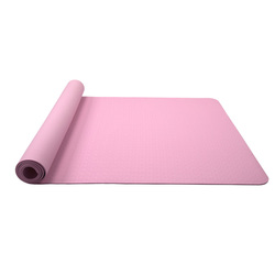 Paidu Manufacturer Wholesale Single Color Nontoxic Pilates TPE Anti Slip Yoga Mat