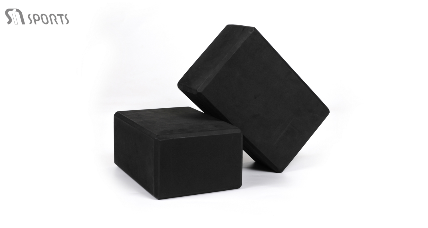 PAIDU Manufacturer Professional Yoga Accessories EVA Cork Stretching Aid Brick Yoga Blocks DDP
