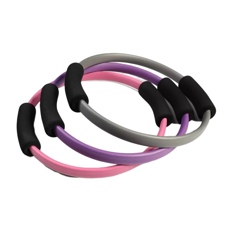 Paidu Manufacturer BSCI 35cm Eco-friendly Foam Handle Pilates Ring Circle Pilates Fitness Ring