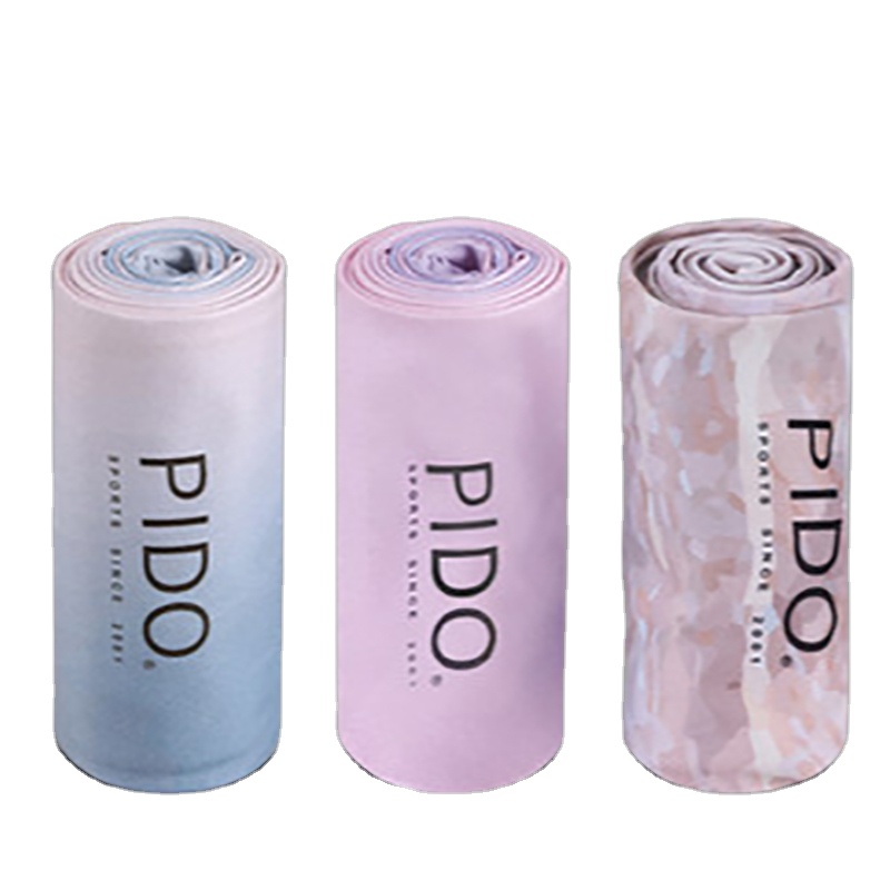 PAIDU Manufacturer Yoga Towel Female Non-Slip Professional Sweat-Absorbent Towel Portable Widening Folding Yoga Mat Cloth Towel DDP