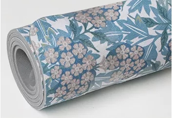 Paidu Manufacturer NEW 6MM Suede TPE Yoga Mat with Color Printing