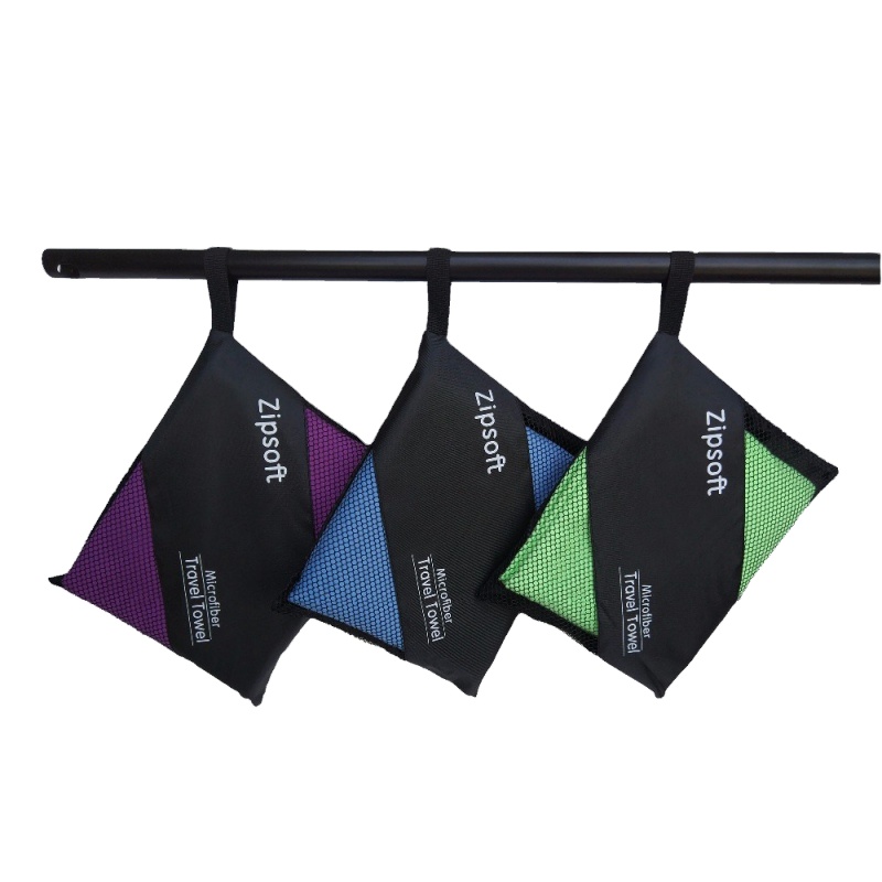 PAIDU Manufacturer Hight Quality Antimicrobial Microfiber Gym With Pocket Monogrammed Beach Towel DDP