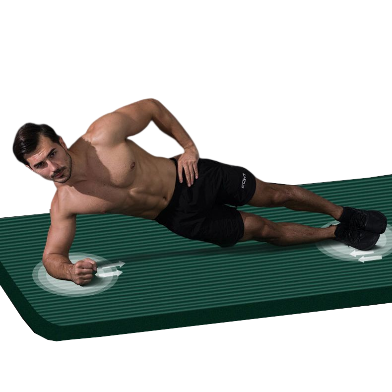 PAIDU Manufacturer BSCI 185*60CM Thick Non-slip Yoga Mat High-density Sports Fitness Mat