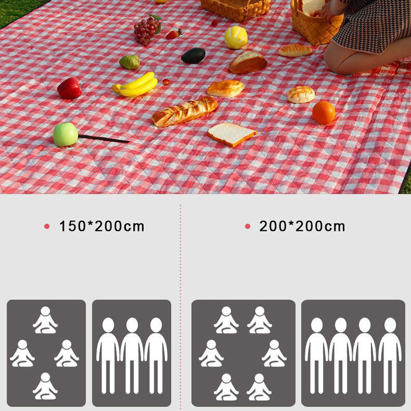 PAIDU Manufacturer Folding Beach Cushion Spring Outdoor Picnic Waterproof Camping Mat