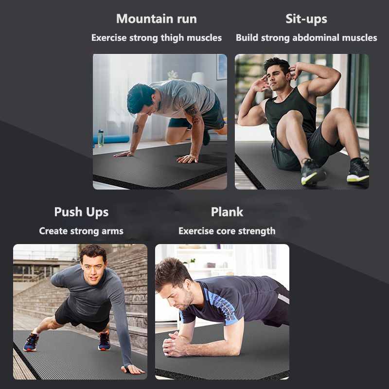 PAIDU Manufacturer BSCI 20MM Thicken/Lengthen Non-Slip Durable Fitness Pilates Acupressure