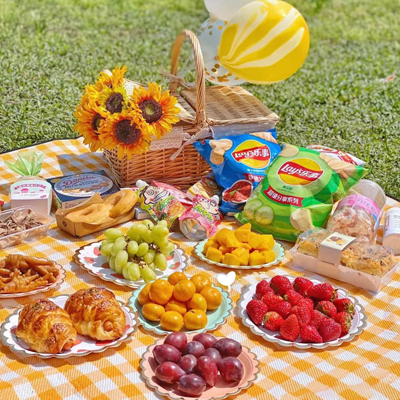 PAIDU Manufacturer BSCI Portable Beach Blanket Folding Mat Outdoor Picnic Mat Camping Mat