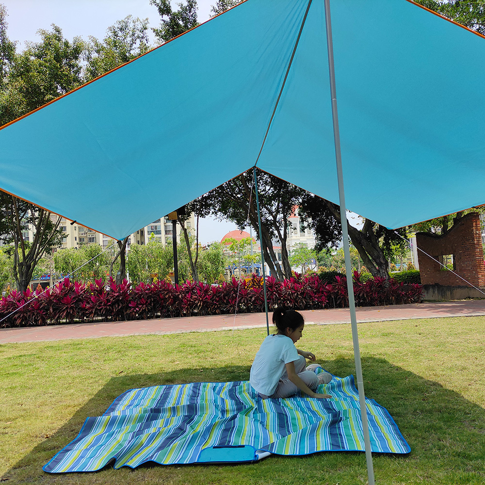 PAIDU Manufacturer BSCI Outdoor Portable Picnic Blanket 3 Size Waterproof Beach Cushion Mat
