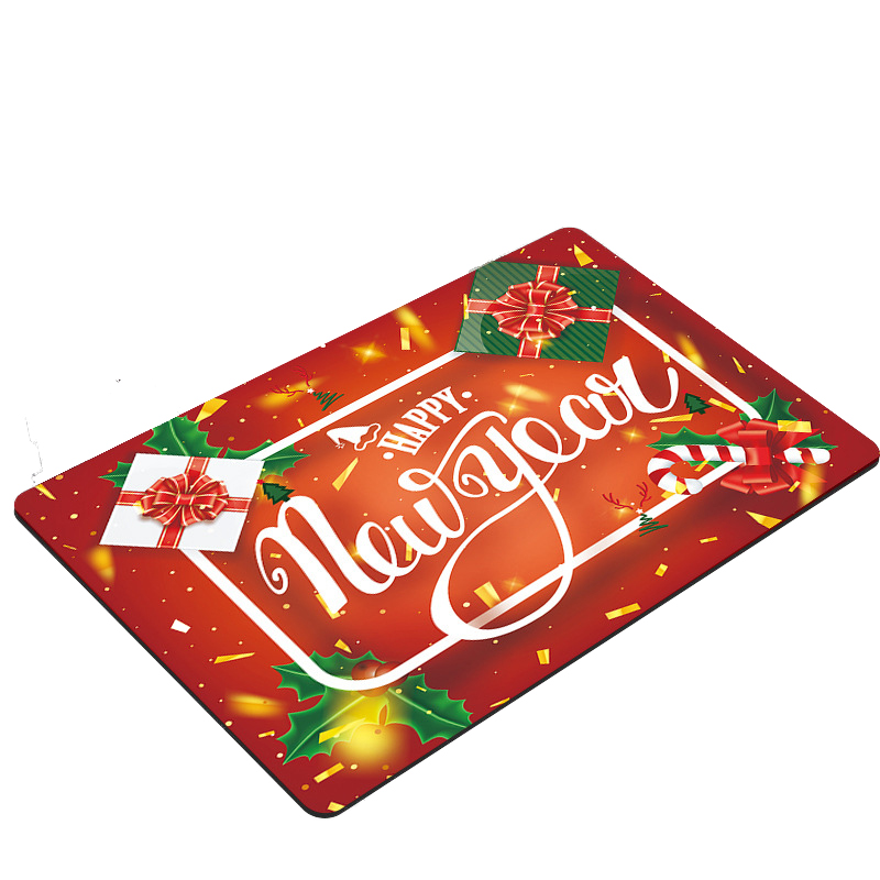 Paidu Manufacturer Christmas Foot Rugs Bedroom Living Room Decoration Shaggy Carpets