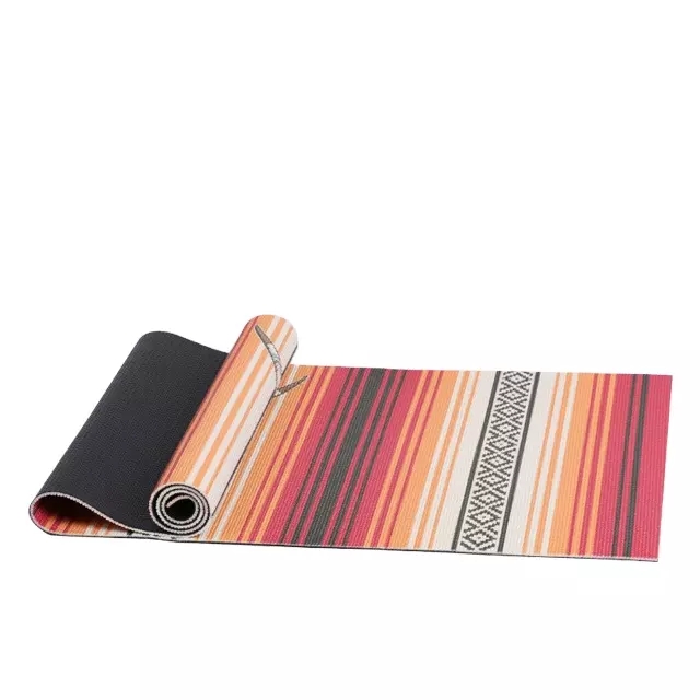 PAIDU Manufacturer BSCI Eco Friendly Printed 6mm PVC Normal Yoga Mat For Fitness