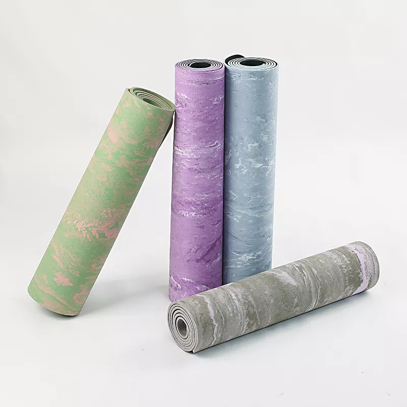 PAIDU Manufacturer BSCI New Style Colorful Non-slip Mat Premium Custom Print Camouflage TPE Yoga Mat