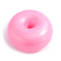PAIDU Manufacturer BSCI Hot selling gym yoga ball with pump pvc donut yoga ball gym fitness ball DDP