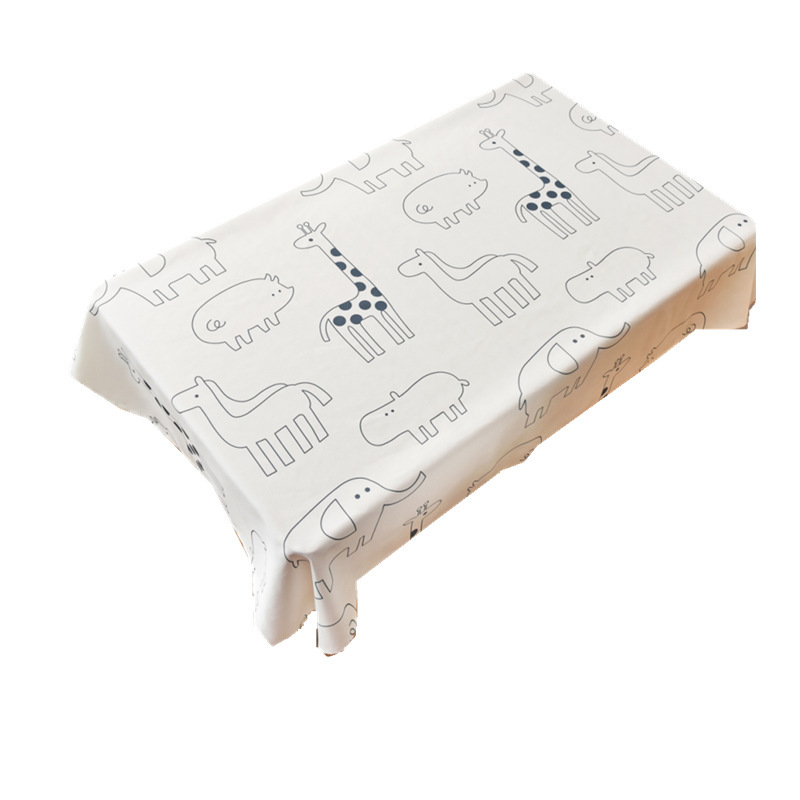 Paidu Manufacturer Cute Cartoon Waterproof And Oil Proof Disposable Desk Mat