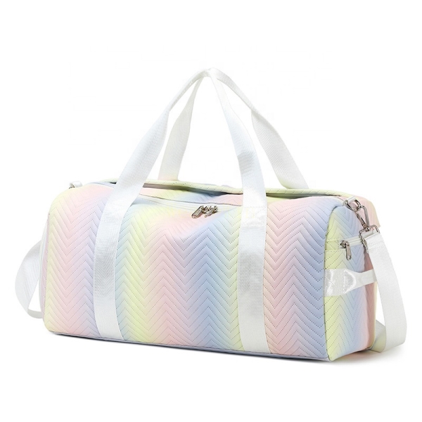 PAIDU Manufacturer Weave Win 2022 hotsale dyffel bag gym waterproof sports dry wet separation gym bags DDP
