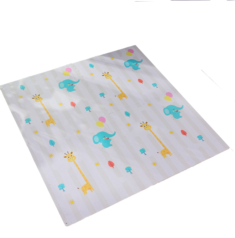 PAIDU Manufacturer EVA Baby Play Mat Cartoon Puzzle Mat Foldable Children Carpet Mat
