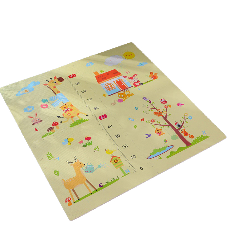 PAIDU Manufacturer EVA Baby Play Mat Cartoon Puzzle Mat Foldable Children Carpet Mat