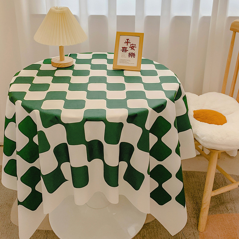 Paidu Manufacturer Chessboard Checkered Round Desk Mat