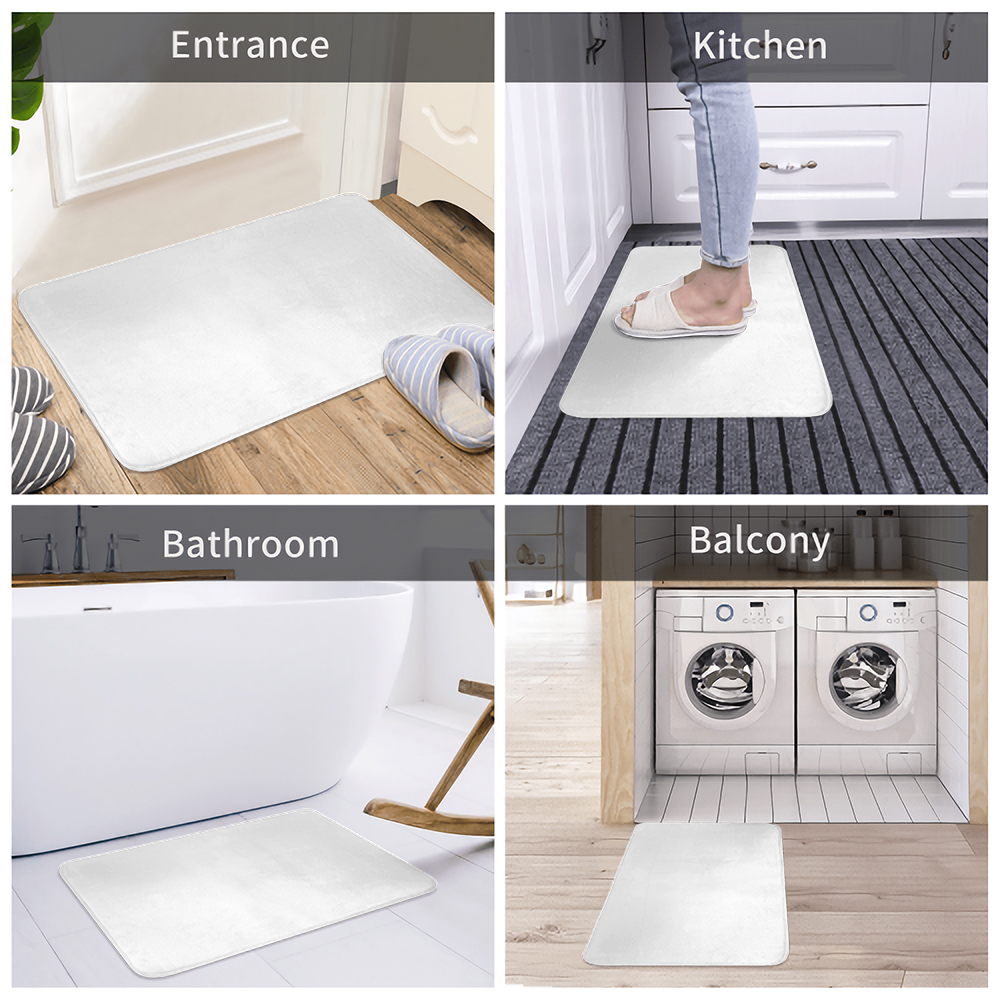 Paidu Manufacturer BSCI Bathroom Super Absorbent Foam Carpet Absorbent Floor Mat High Quality Non-slip Carpet Bathtub