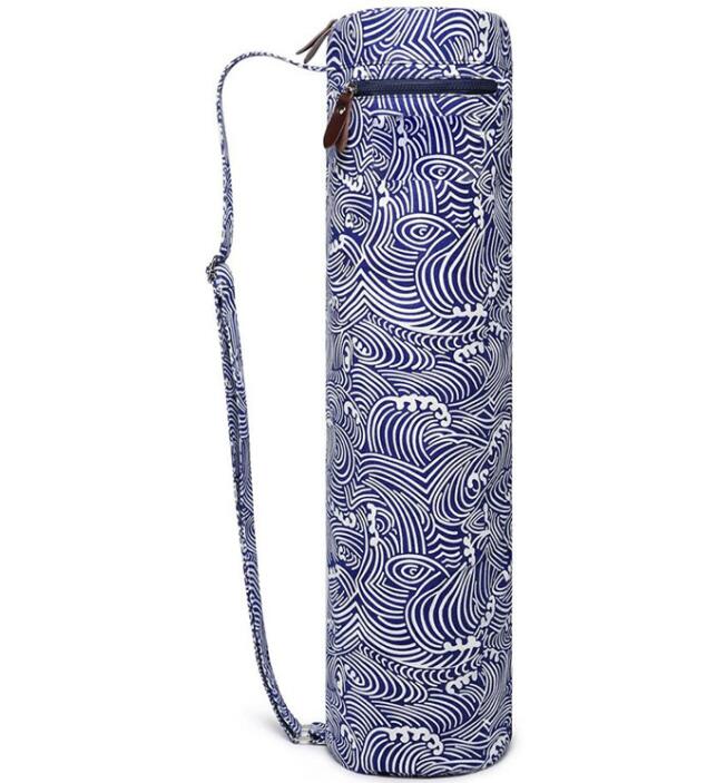 PAIDU Manufacturer BSCI Yoga mat storage bag for women full printing canvas yoga mat bag DDP