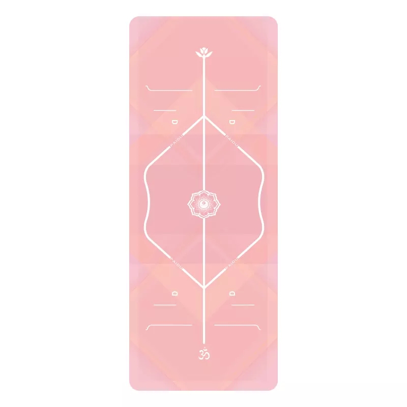 PAIDU Manufacturer BSCI 2mm Extra Thick Suede TPE Yoga Mat Exercise Travel Fitness Mat Non-slip