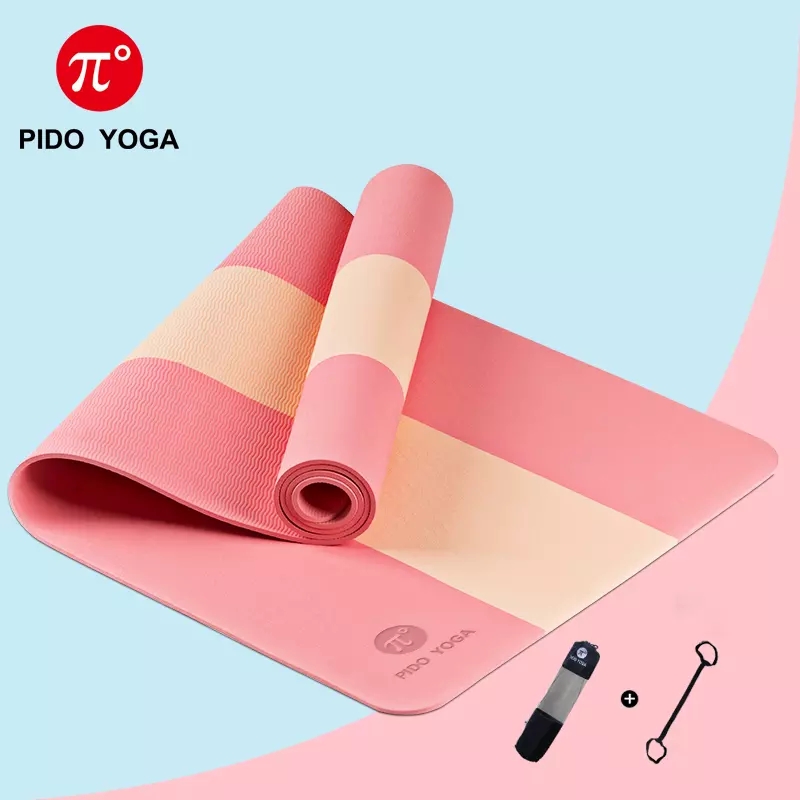 PAIDU Manufacturer BSCI Yoga Mat Set with Bag Pilates Equipment Fitness Gym Mat