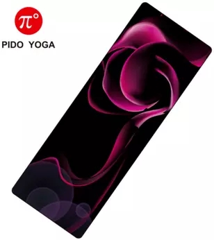 Paidu Manufacturer Non slip PU rubber custom printed yoga mat