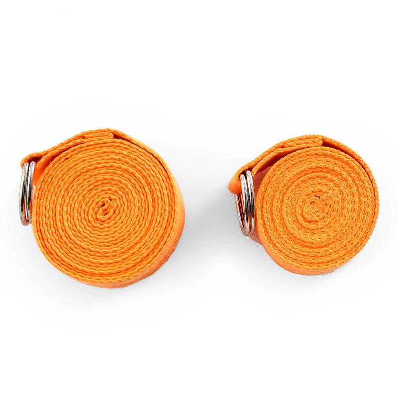 PAIDU Manufacturer New Premium Stretch Strong LOGO Custom Print ECO Friendly Natural Organic Polyester Carry Yoga Belt Strap 320cm Long DDP