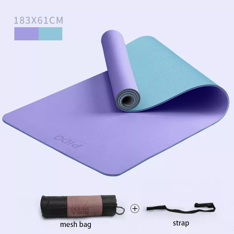 PAIDU Manufacturer BSCI Yoga Mat Set with Bag Pilates Equipment Fitness Gym Mat