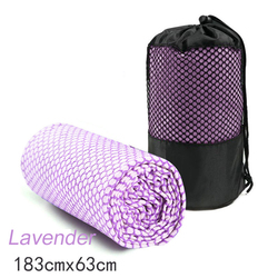 PAIDU Manufacturer BSCI non slip eco friendly yiwu yoga towel mat microfiber high quality mat custom print yoga towel DDP