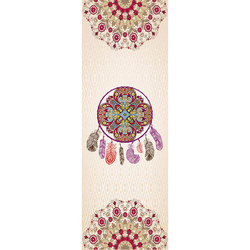 PAIDU Manufacturer suede Yoga mat towel with corner pocket hot yoga meditation blanket non slip microfiber DDP