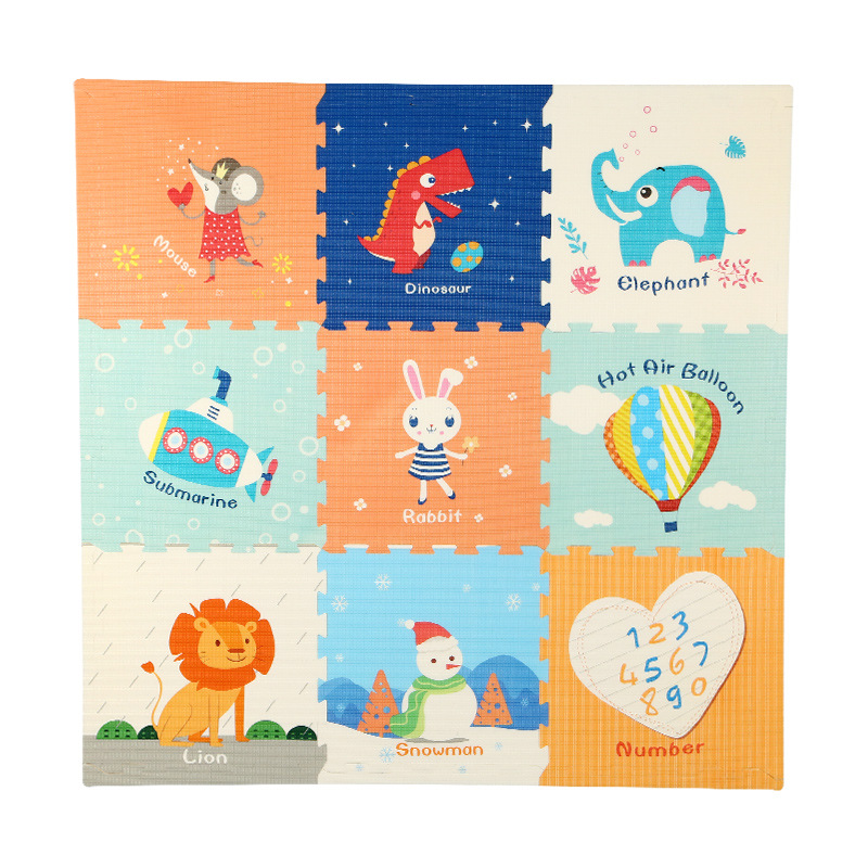 Paidu Manufacturer Xpe Baby Play Mat Foldable Children Carpet Cartoon Eco Friendly