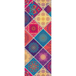 PAIDU Manufacturer suede Yoga mat towel with corner pocket hot yoga meditation blanket non slip microfiber DDP