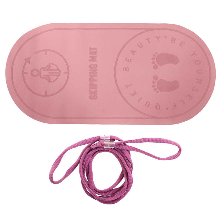 PAIDU Manufacturer BSCI Rope Skipping Mat Prevent Injury Protective Silent Jump Rope Mat