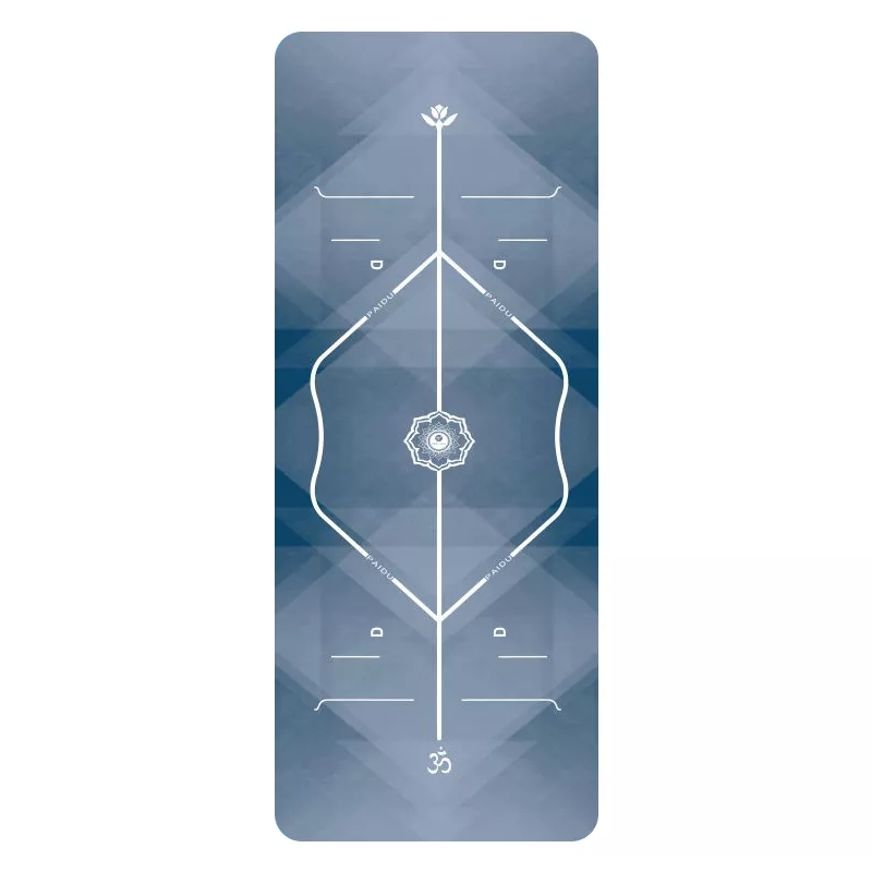 PAIDU Manufacturer BSCI 2mm Extra Thick Suede TPE Yoga Mat Exercise Travel Fitness Mat Non-slip