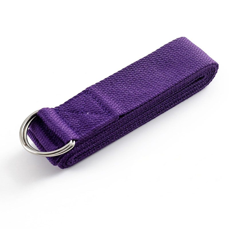 PAIDU Manufacturer New Premium Stretch Strong LOGO Custom Print ECO Friendly Natural Organic Polyester Carry Yoga Belt Strap 320cm Long DDP