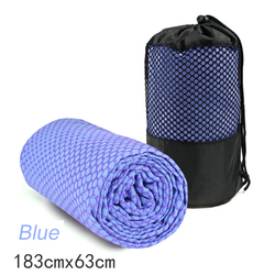 PAIDU Manufacturer BSCI non slip eco friendly yiwu yoga towel mat microfiber high quality mat custom print yoga towel DDP