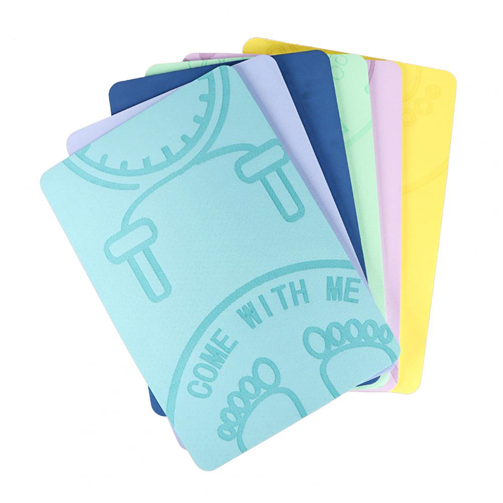 PAIDU Manufacturer BSCI Jump Rope Mat Sound Insulation Double Side Texture Rope Skipping Mat