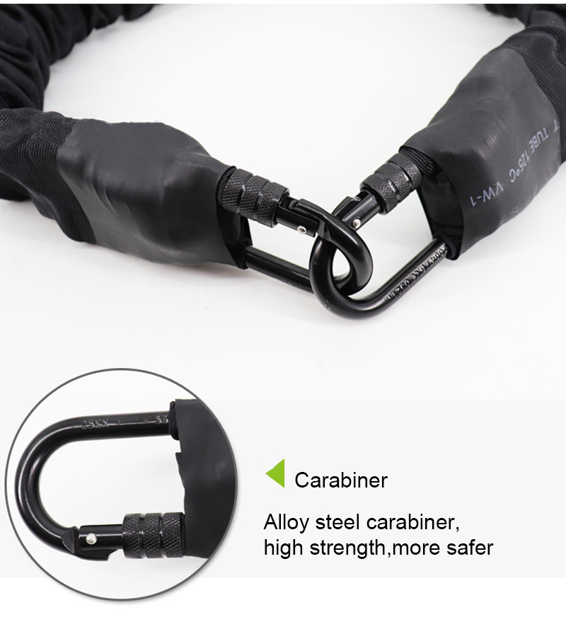 PAIDU Manufacturer Bilink 150lbs 200lbs 50kg-110kg Fabric covered jumping train cord elastic band 70kg bungee dance cord with carabiner DDP