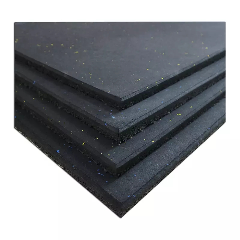 PAIDU Manufacturer BSCI Heavy Duty Fitness Rubber Mats Gym Protective Floor Mat for Treadmill