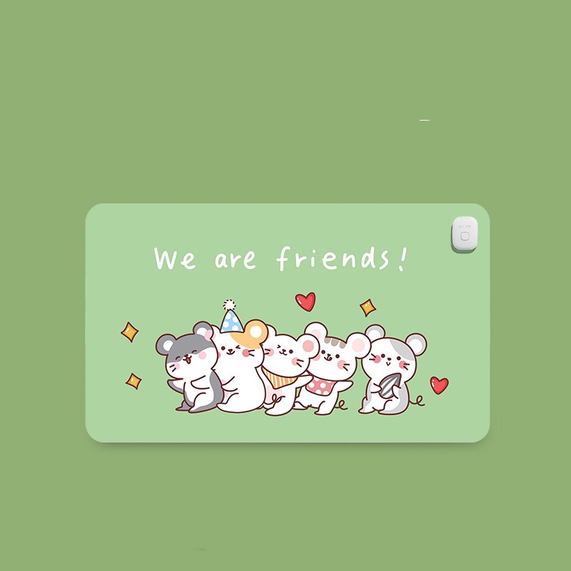 Paidu Manufacturer Office Computer Desktop Warming Table Mat Heating Mouse Mat