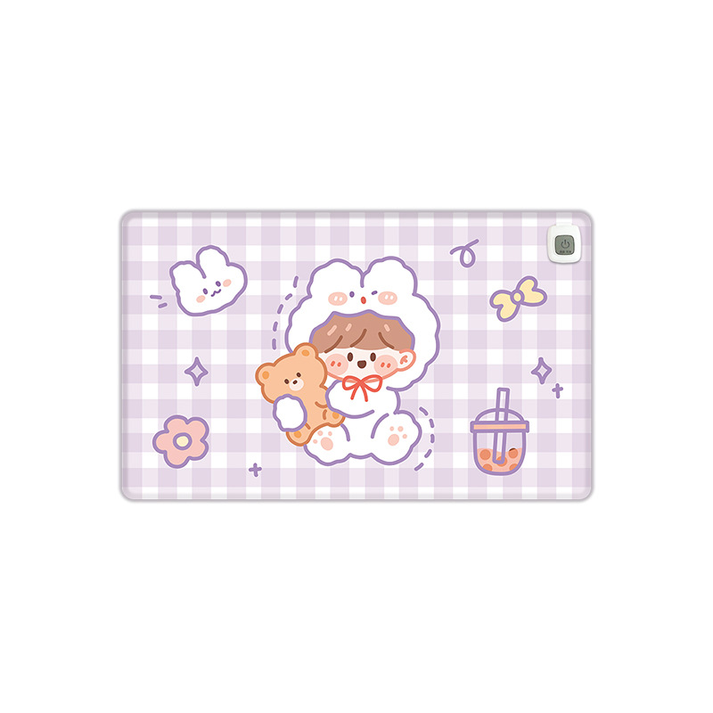 Paidu Manufacturer Large Heating Warming Table Mat Heating Mouse Mat