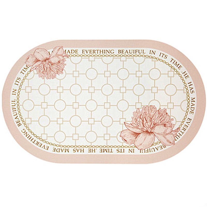 Paidu Manufacturer Minimal Fruit Western Mat Leather Mat Table Mat