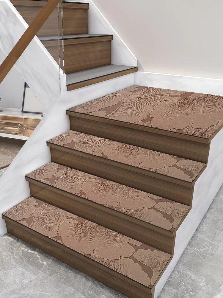Paidu Manufacturer Light luxury wind rubber bottom anti-skid stair mat
